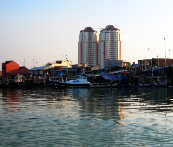 Jakarta ist die größte Stadt in Südostasien