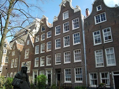 Die schöne Altstadt von Amsterdam